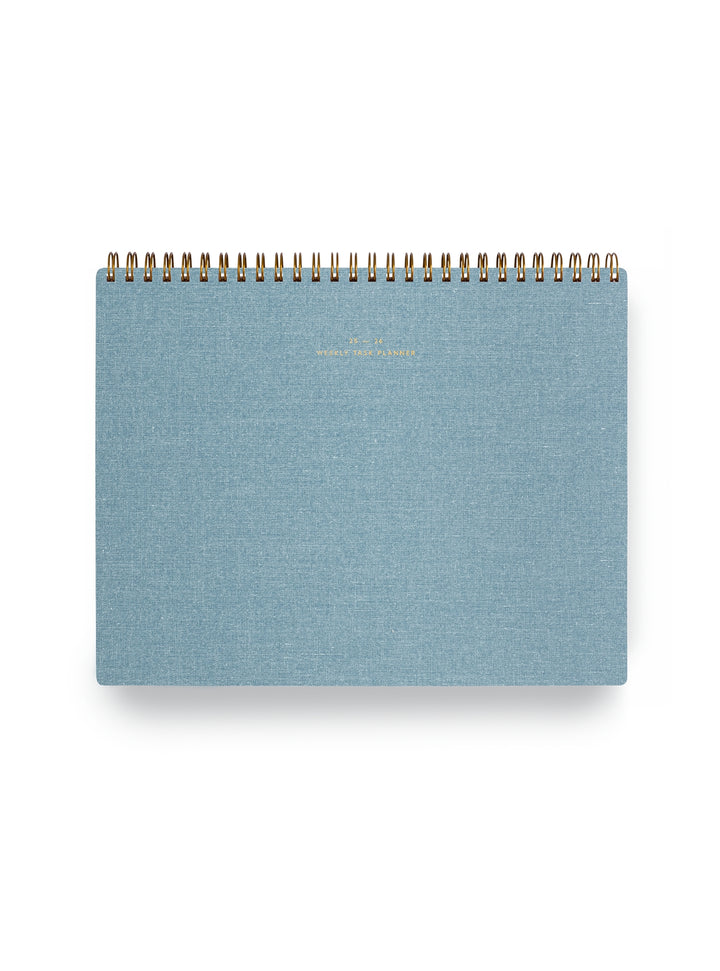 2025-2026 Academic Weekly Task Planner - Chambray
