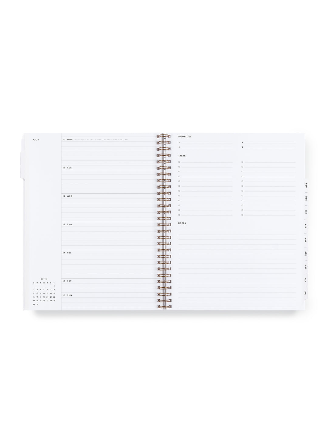 25-26 Academic Year Task Planner - Chambray Blue