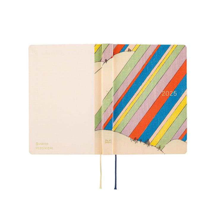 Hobonichi HON A6 2025 - Unsodo: Bijutsukai (Rainbow)