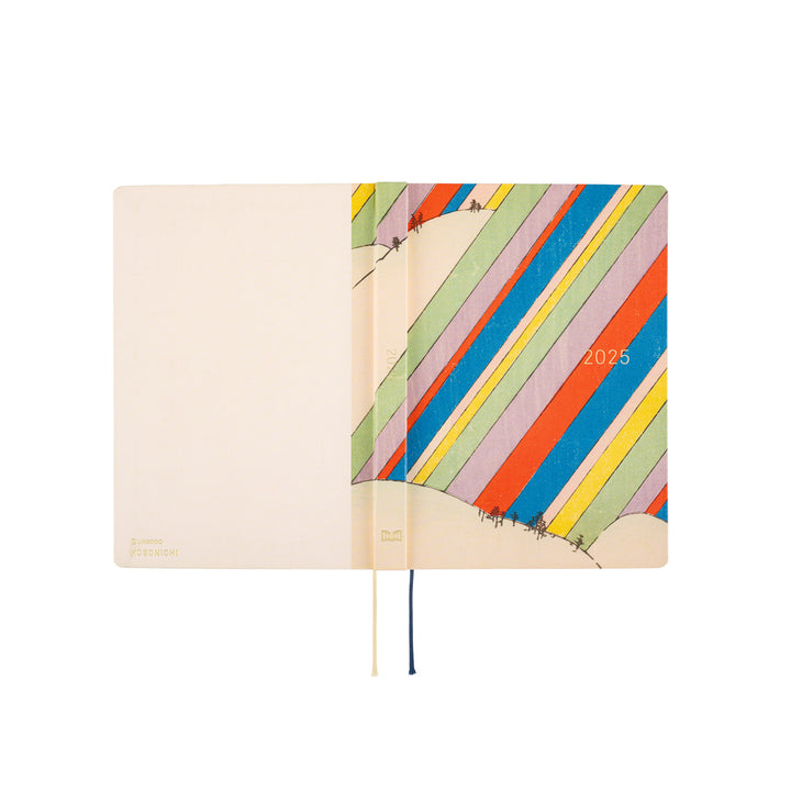 Hobonichi HON A5 2025 - Unsodo: Bijutsukai (Rainbow)