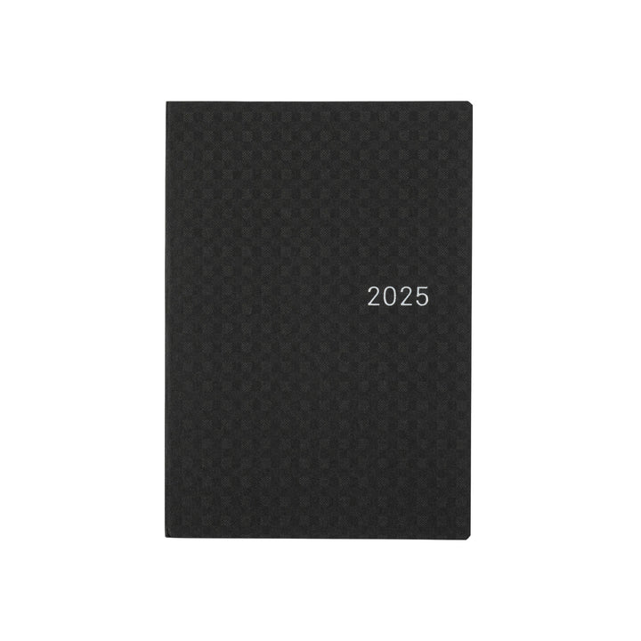 Hobonichi Paper Series A6 2025 - Black Gingham