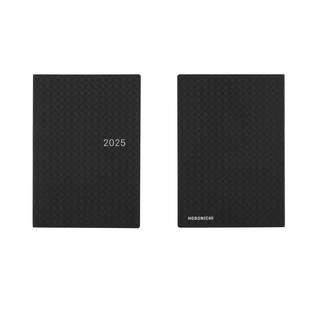 Hobonichi Paper Series A6 2025 - Black Gingham