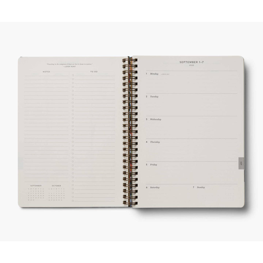 2025-2026 Gracie 17-Month Academic Softcover Spiral Planner