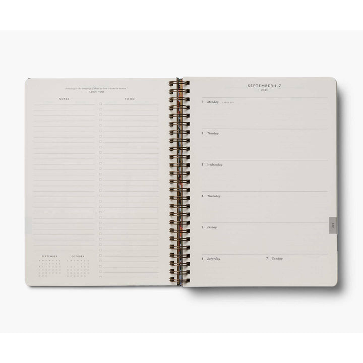 2025-2026 Gracie 17-Month Academic Softcover Spiral Planner