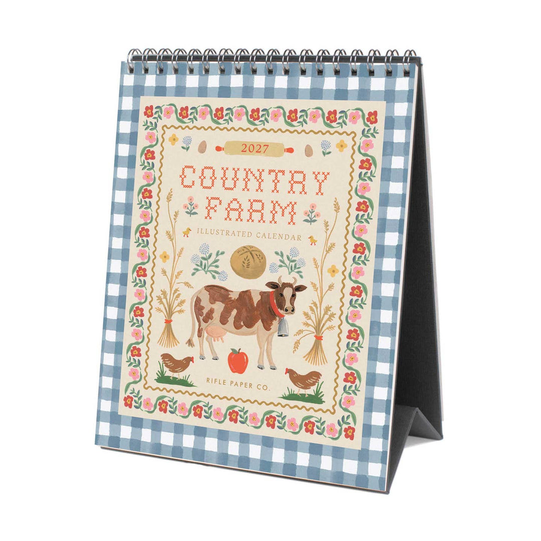 2026 Country Farm Desk Calendar