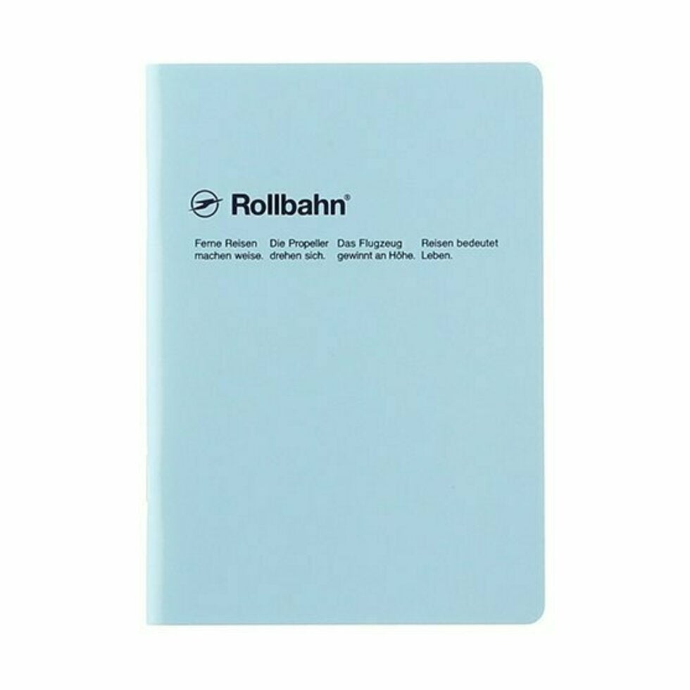 Rollbahn 'Notes' Notebook A5 - Light Blue