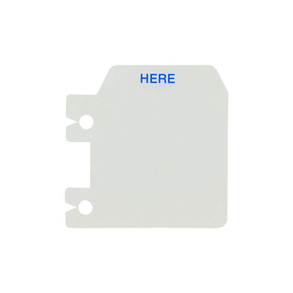 Rollbahn Bookmark - Clear