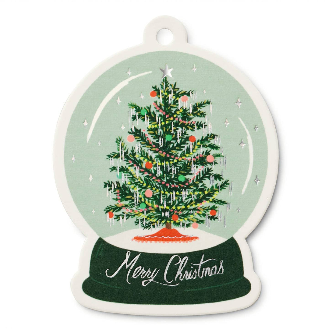 Snow Globe Gift Tag