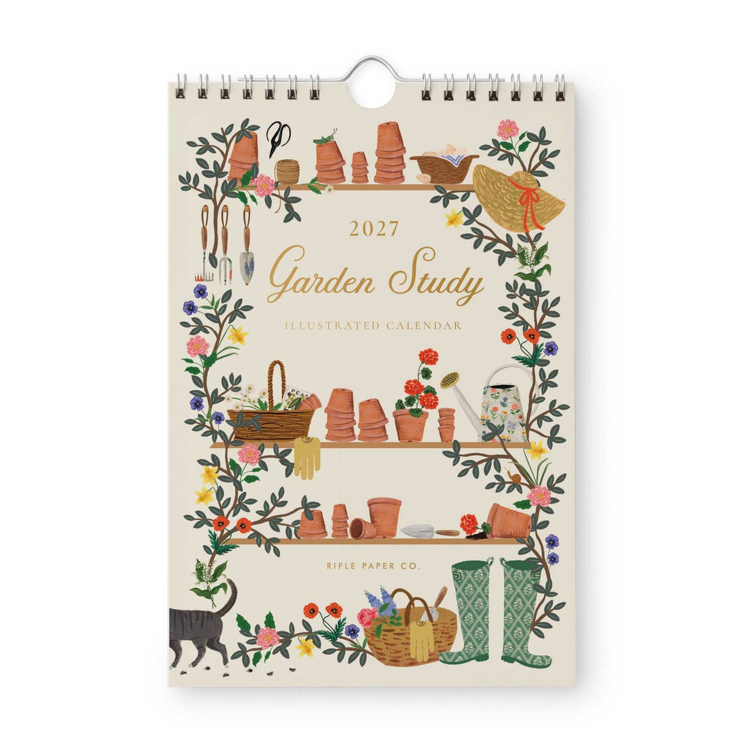 2027 Garden Study Kitchen Calendar