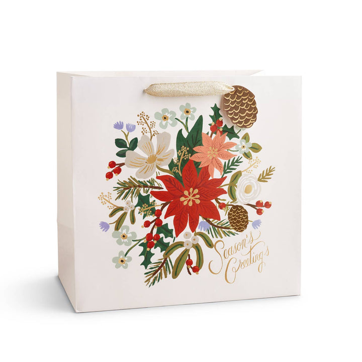 Holiday Bouquet Gift Bag - Large