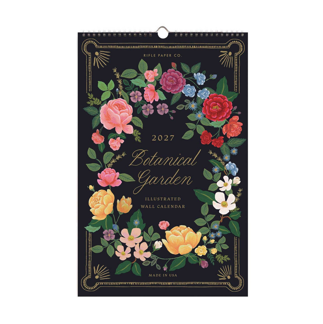 2027 Botanical Garden Wall Calendar