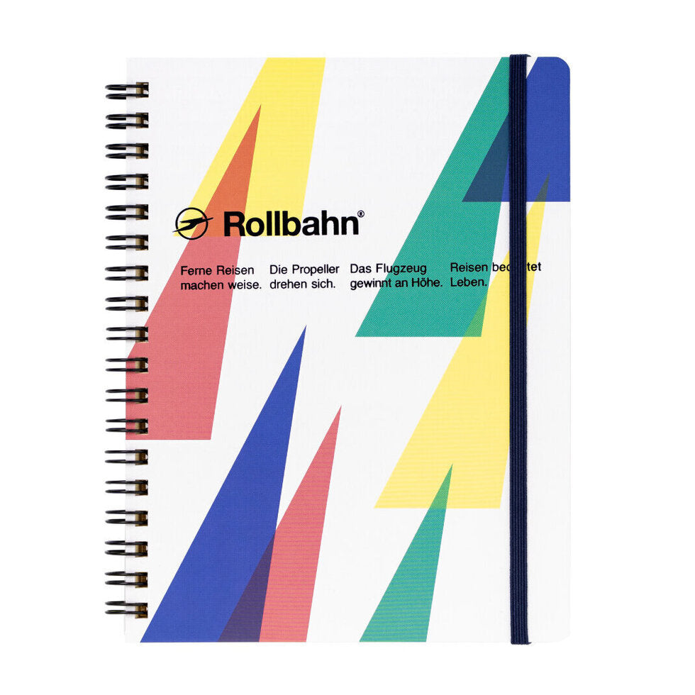Rollbahn Uplift Notebook Large - Triangle Sailboat
