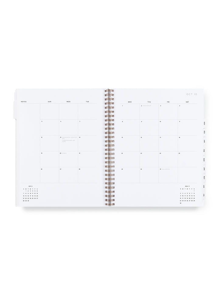 25-26 Academic Year Task Planner - Chambray Blue