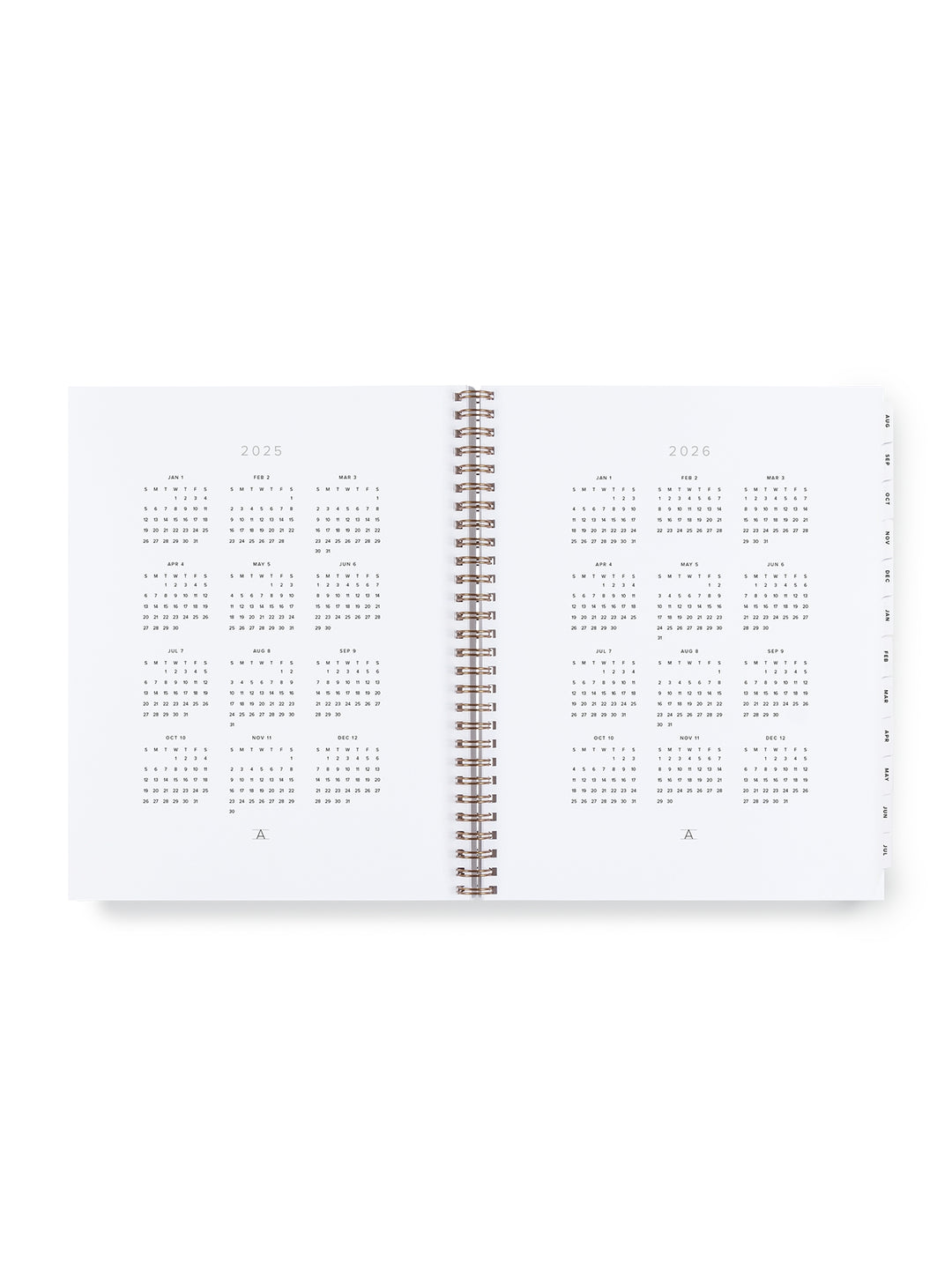 25-26 Academic Year Task Planner - Chambray Blue