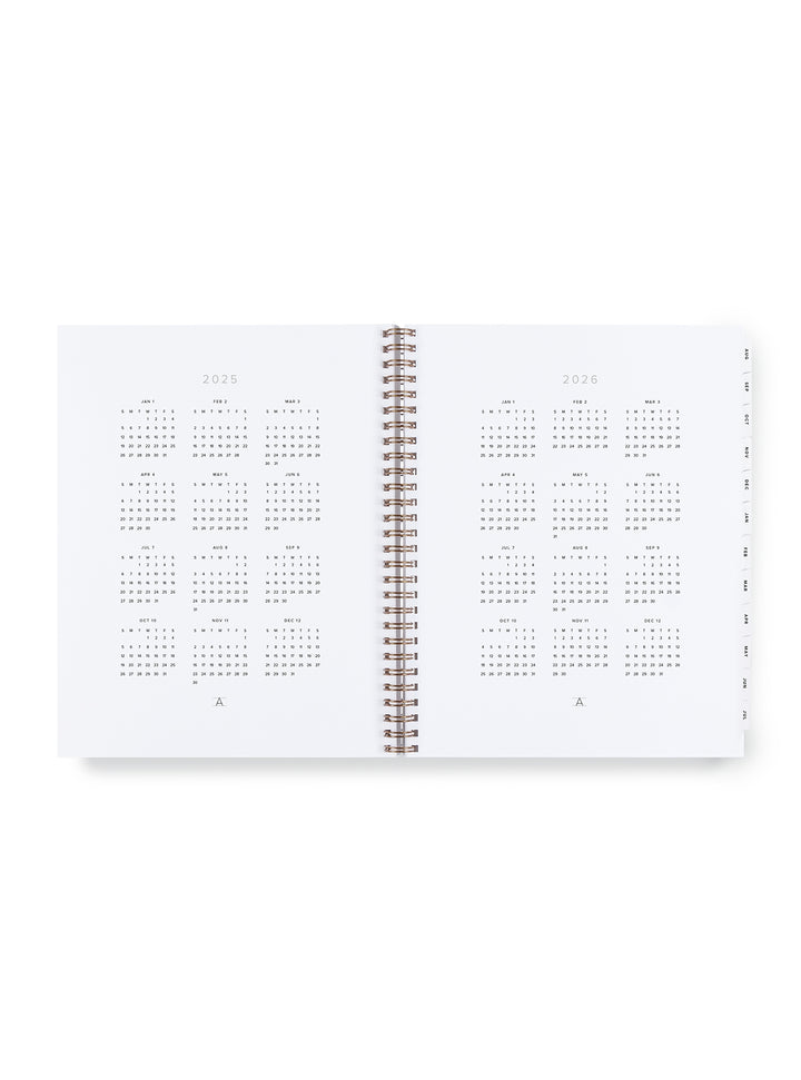 25-26 Academic Year Task Planner - Chambray Blue
