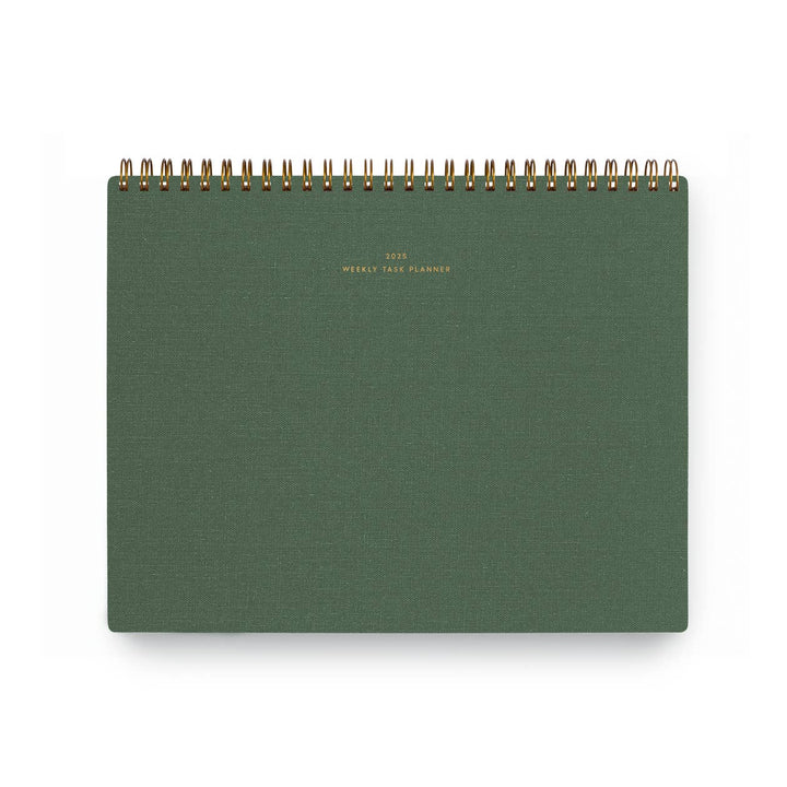 2025 Weekly Task Planner - Fern Green