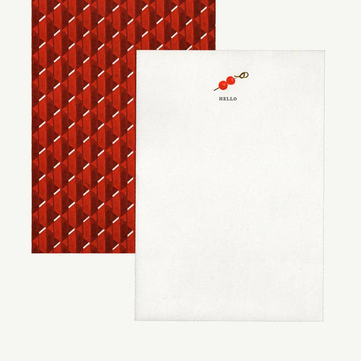 Maraschino Stationery Set