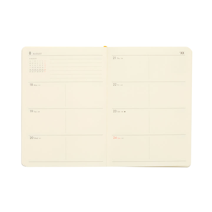 2026 A6 Block Poche Planner - Lavender