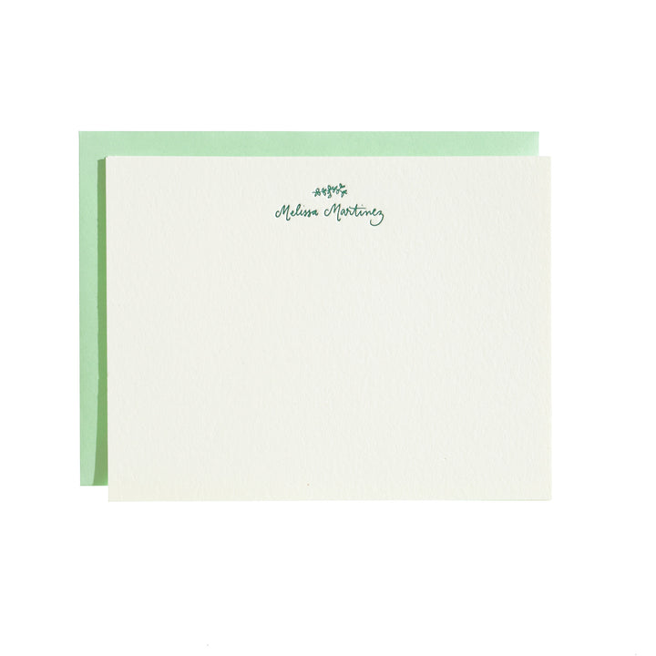 Custom Stationery - Flat note + Envelope