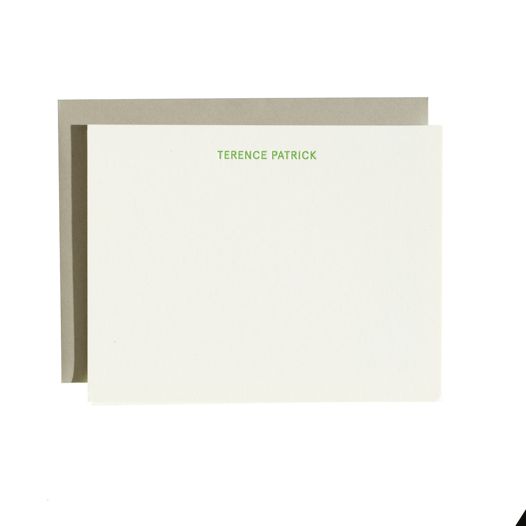 Custom Stationery - Flat note + Envelope