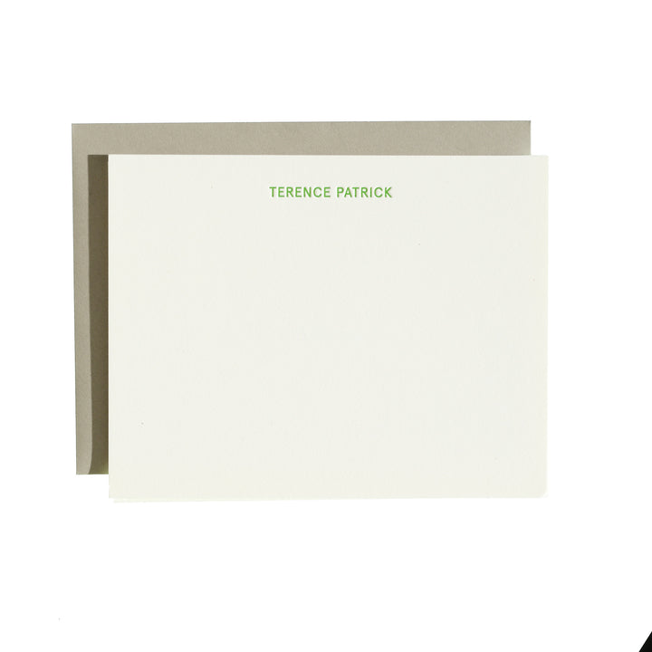 Custom Stationery - Flat note + Envelope