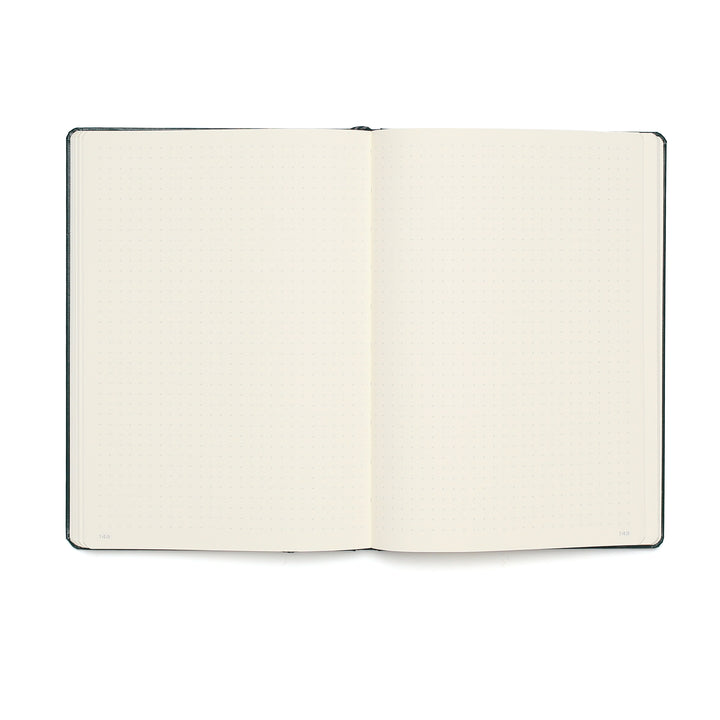 Apricot Hardcover A5 Medium Notebook - Dotted