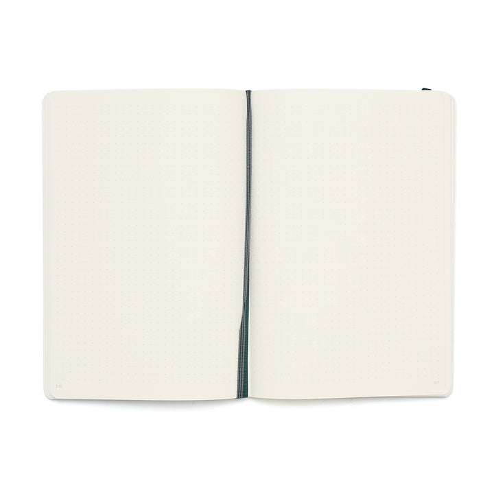 Forest Green Softcover A5 Notebook - Dotted