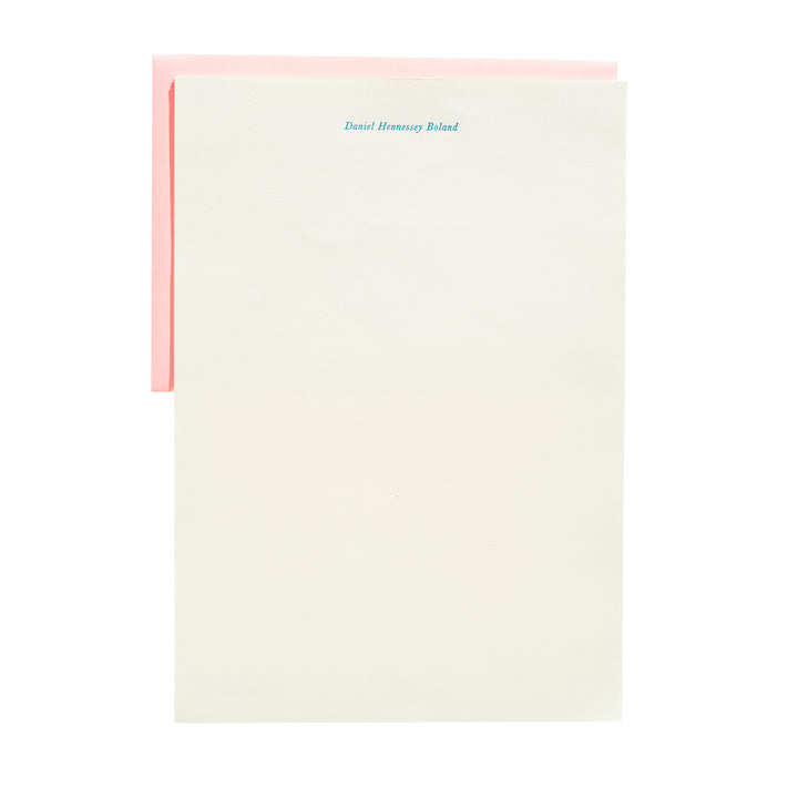 Custom Stationery - Lettersheet + Envelope
