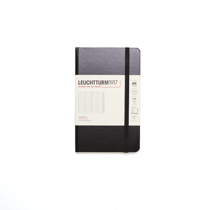 Address Book (A6) - Black