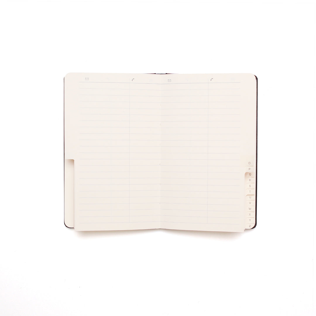 Address Book (A6) - Black