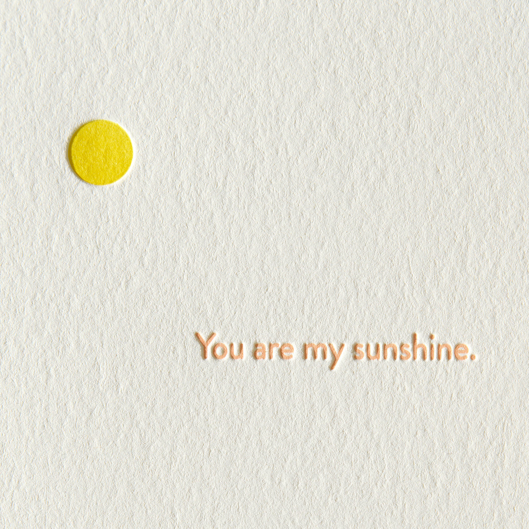 You Are My Sunshine