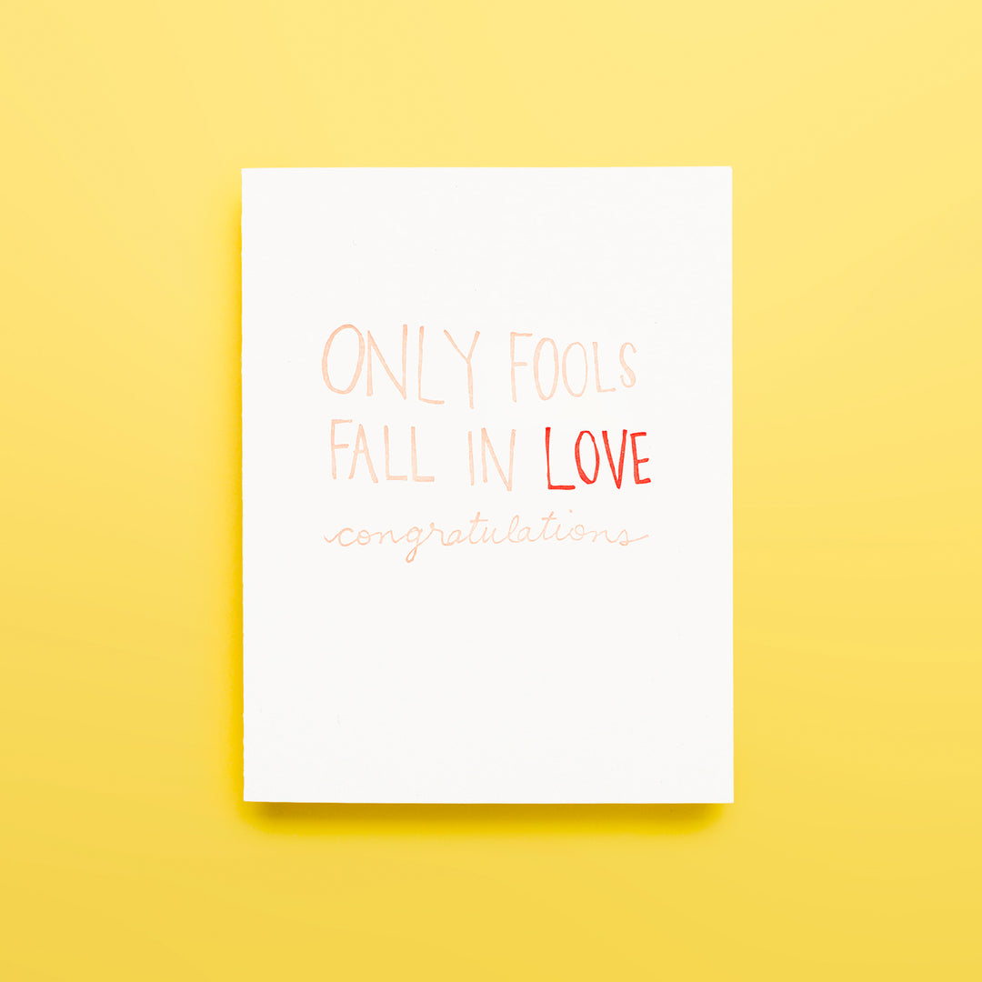 Fools in Love