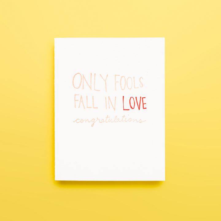 Fools in Love