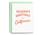 California Seasons Greetings