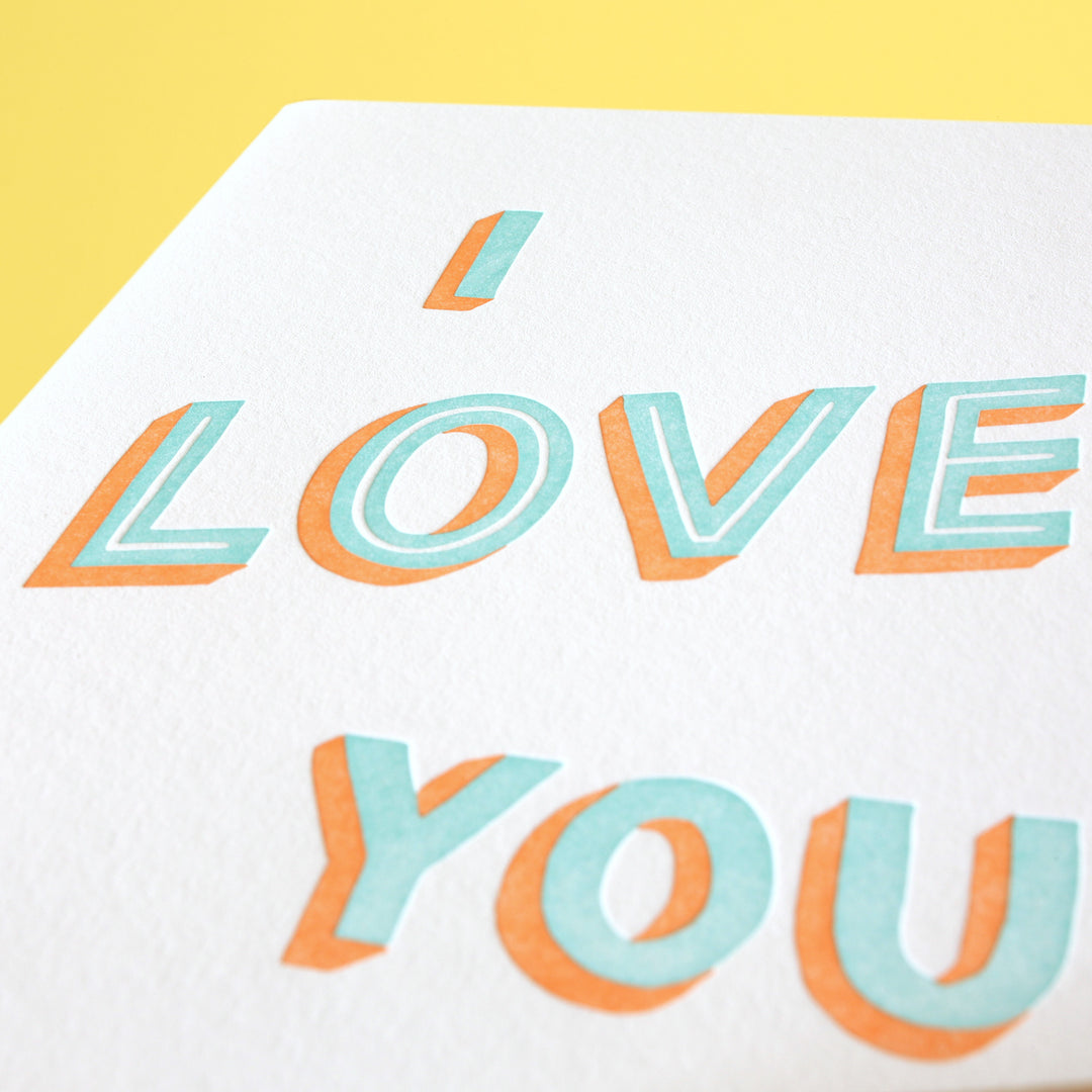 I Love You (hand lettered)