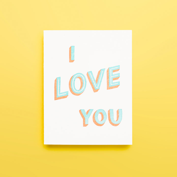 I Love You (hand lettered)