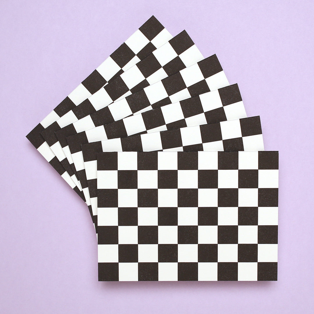 4 Box Checker Pattern Checker Black Pattern Box Set – Shorthand