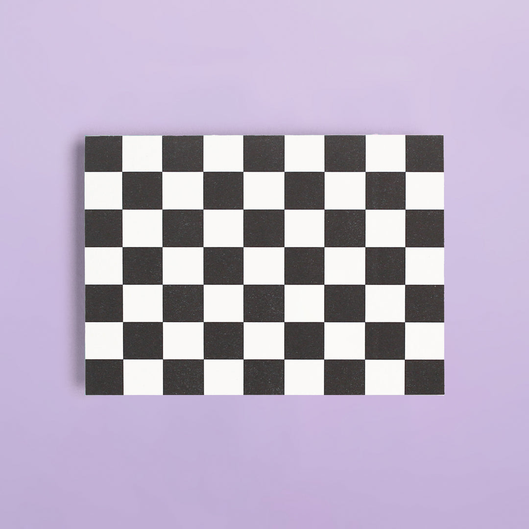 Checker Black Pattern Box Set