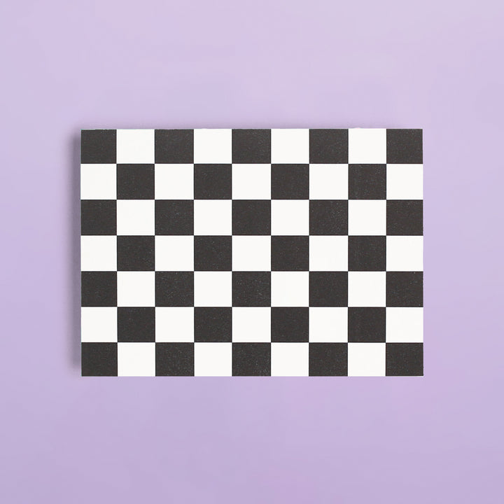 Checker Black Pattern Box Set