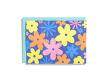 Groovy Floral Blue Pattern Box Set