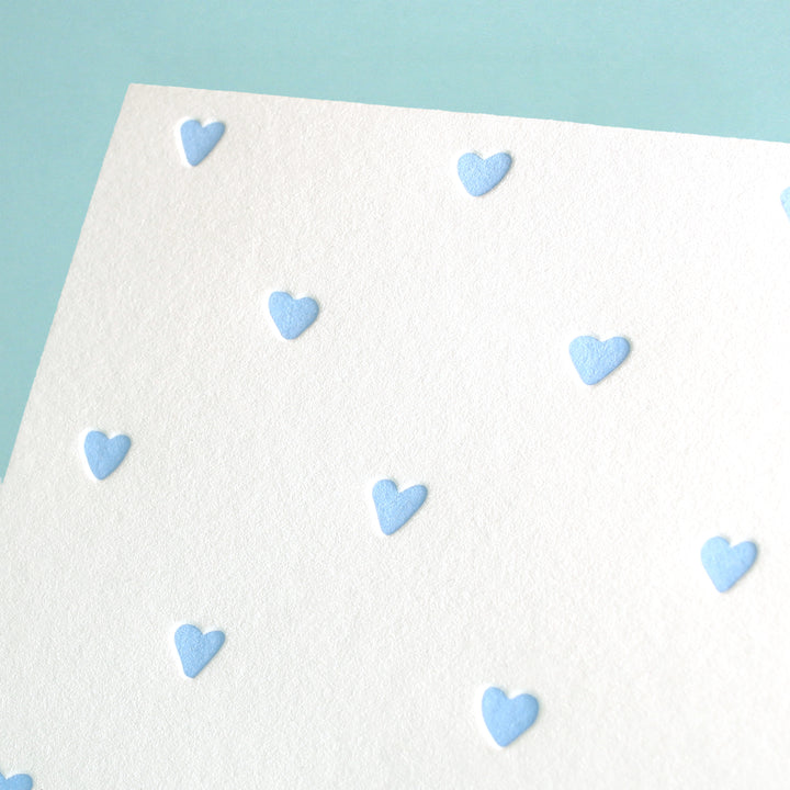 Blue Hearts Pattern Box Set