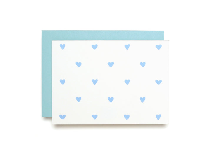 Blue Hearts Pattern Box Set