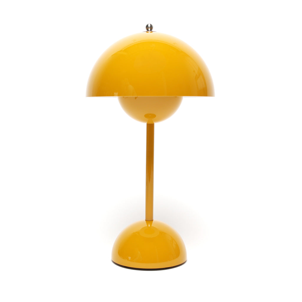 Flowerpot Portable Table Lamp - Mustard