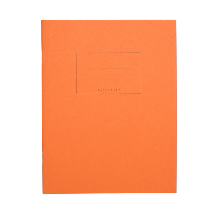 Heft Orange Notebook Lined - Large