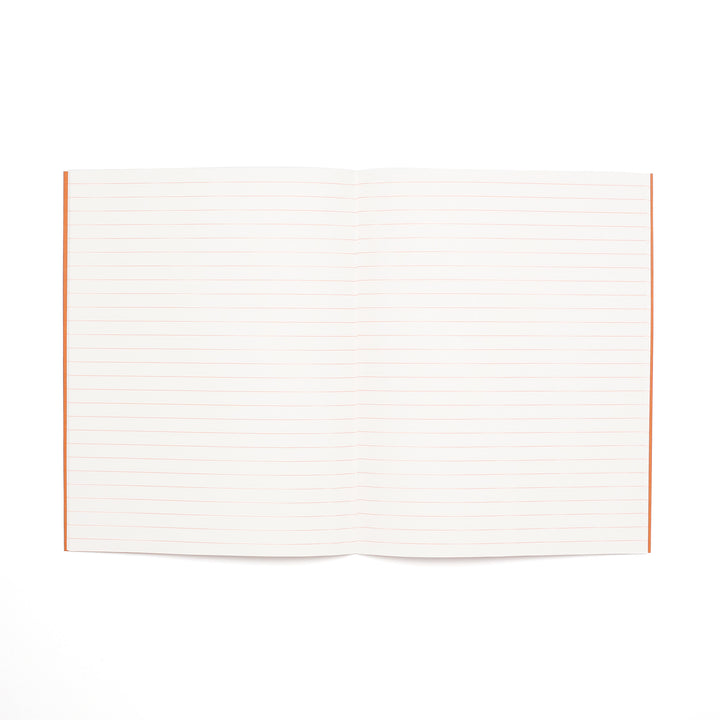 Heft Orange Notebook Lined - Medium