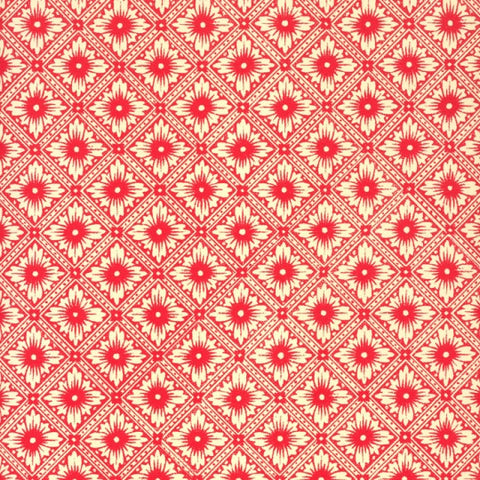 Carta Varese - Star Flowers (Red)