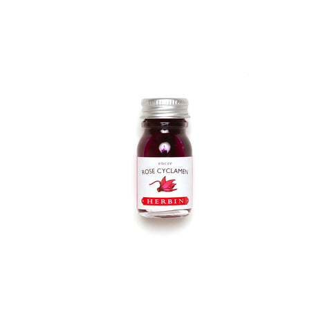 J. Herbin 10ml Bottled Ink - Rose Cyclamen