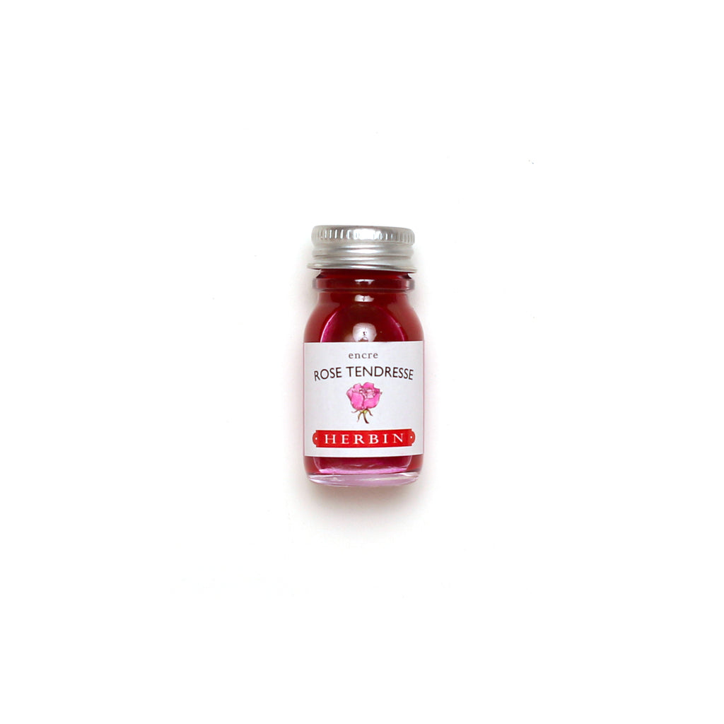J. Herbin 10ml Bottled Ink - Rose Tendresse