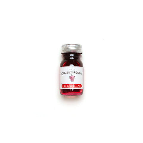J. Herbin 10ml Bottled Ink - Rouge Bourgogne