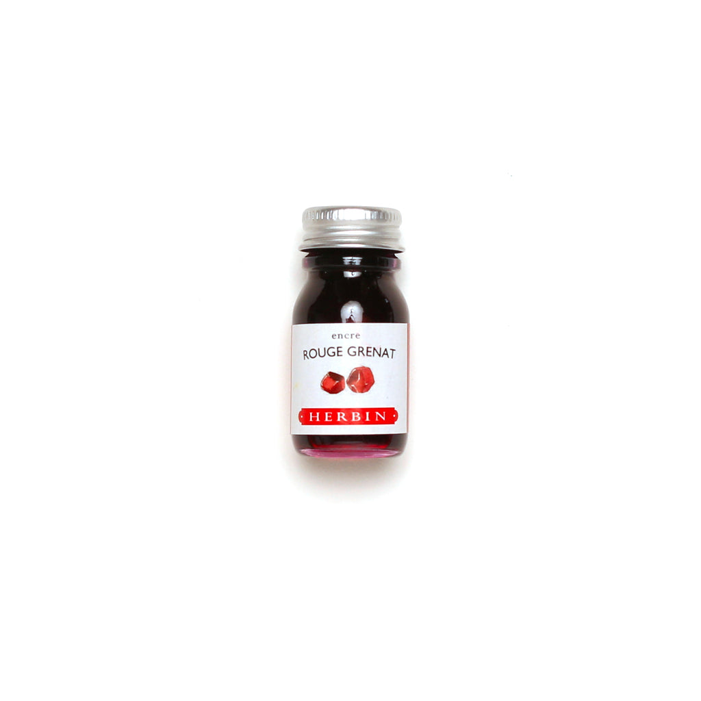 J. Herbin 10ml Bottled Ink - Rouge Grenat